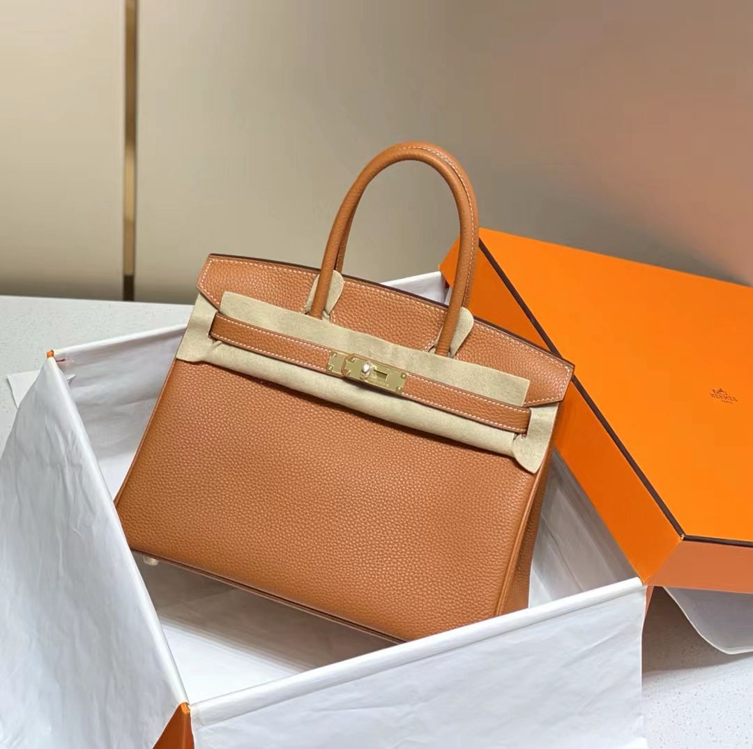 Hermes Birkin Women Bag Brown
