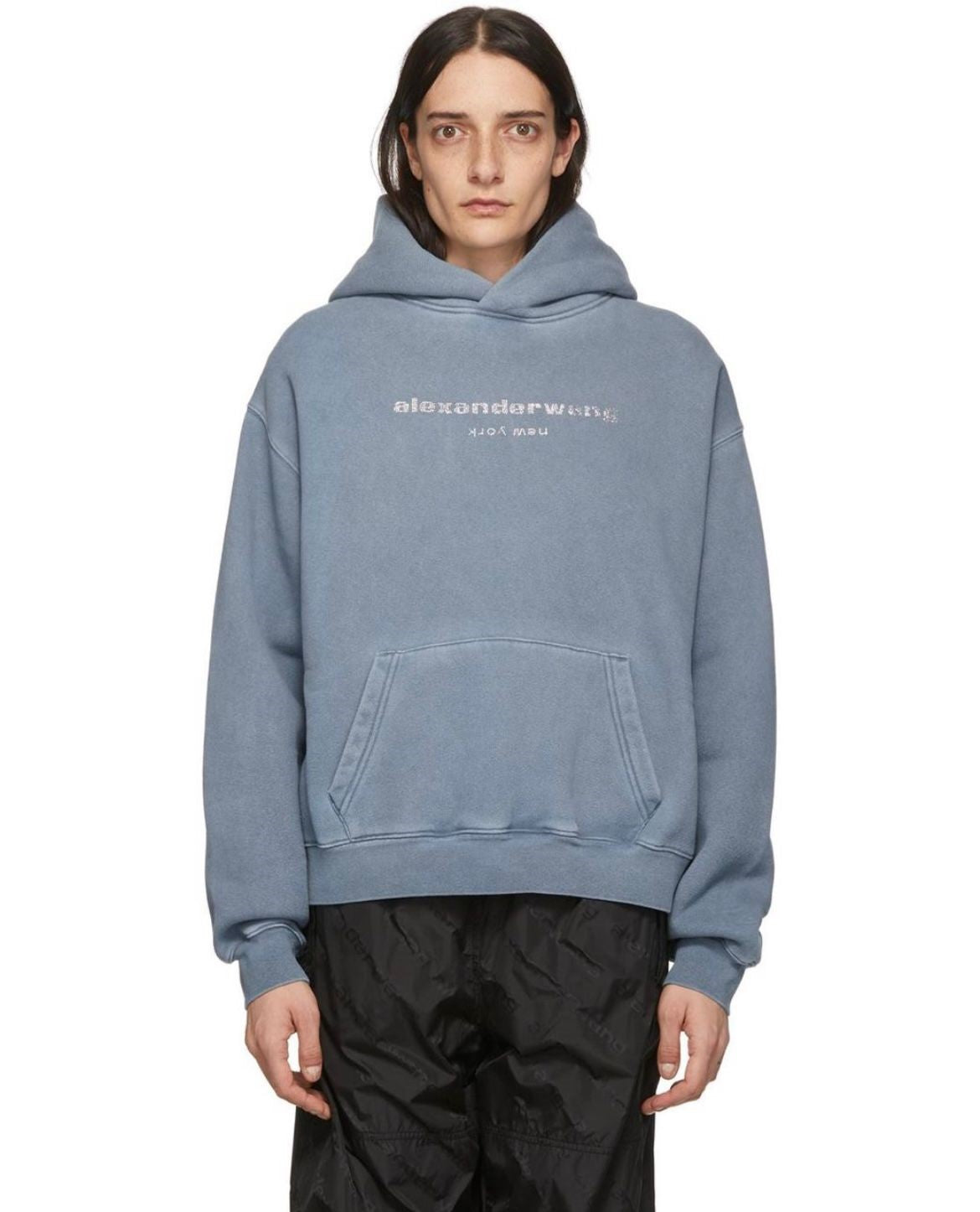 Alexander Wang Hoodie Light Blue