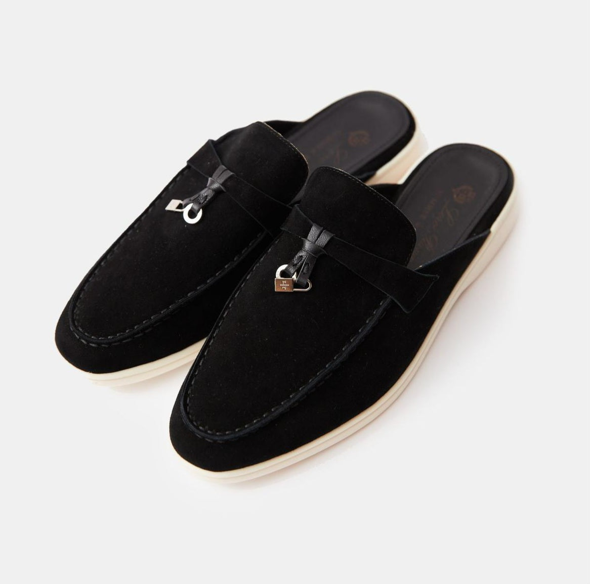 Loro Piana Shoes Slip Ons Black