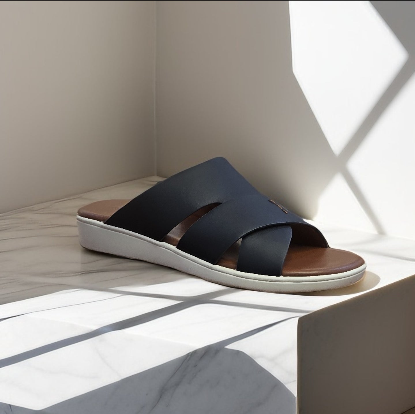 Loro Piana Slippers Dark Blue