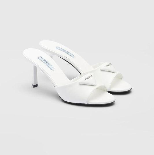 Prada High Heels Women Shoes White
