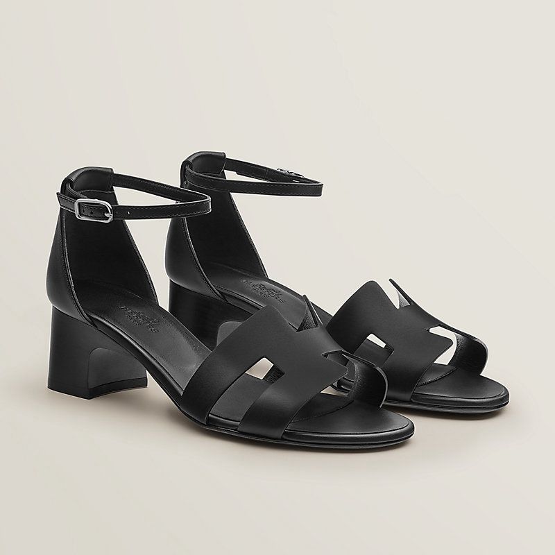 Hermes High Heels Black