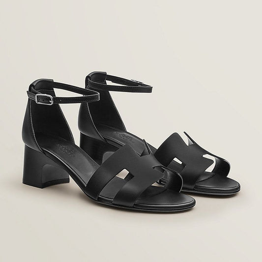 Hermes High Heels Black