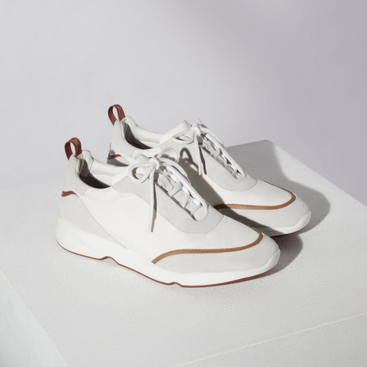 Loro Piana Modular Walk Sneakers White