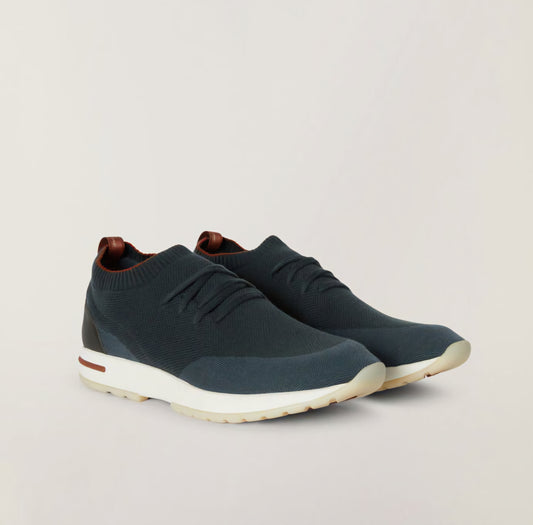Loro Piana Flexy Sneakers Dark Green
