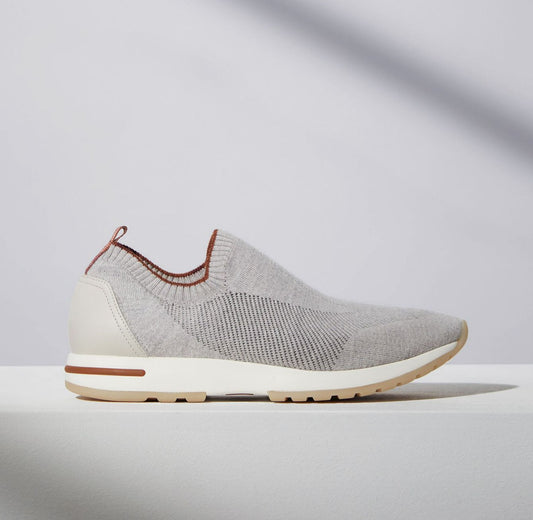 Loro Piana Active Flexy Sneakers Light Gray