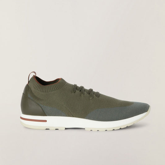 Loro Piana Flexy Sneakers Green