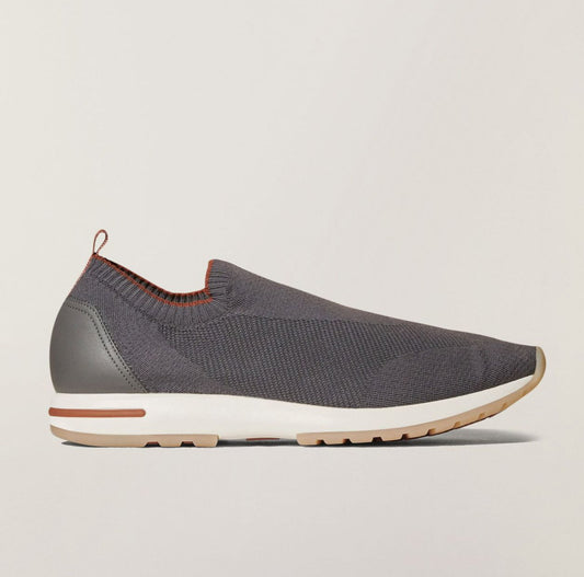Loro Piana Active Flexy Sneakers Dark Gray