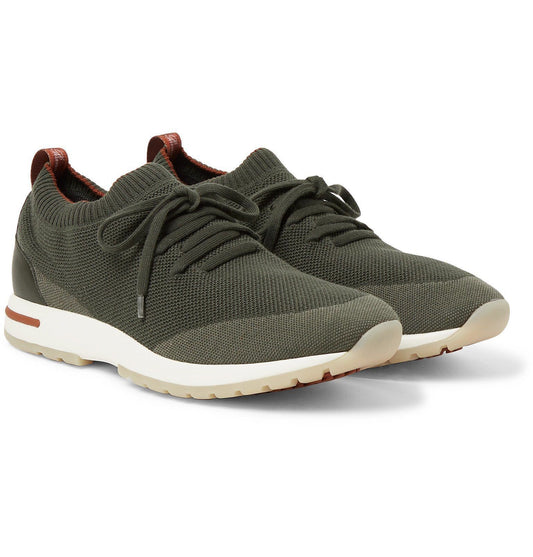 Loro Piana Flexy Sneakers Green