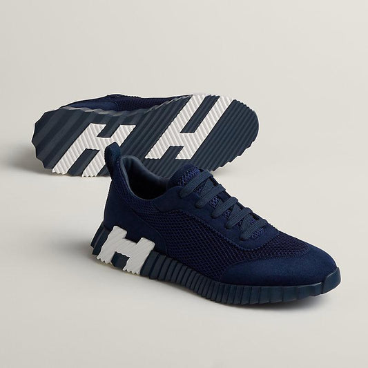 Hermes Bouncing Sneakers Dark Blue