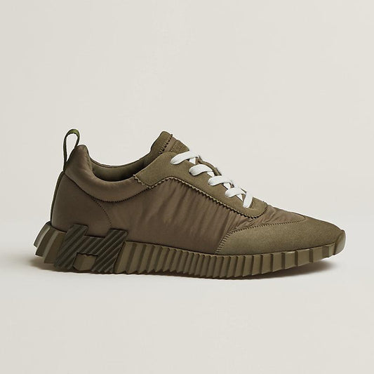 Hermes Bouncing Sneakers Olive Green