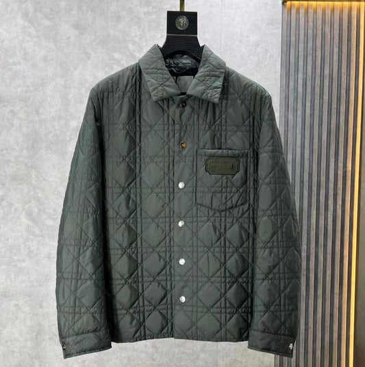 Dior Quilted Jacket Green