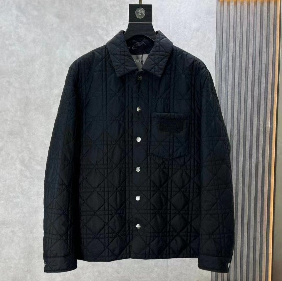 Dior Quilted Jacket Black