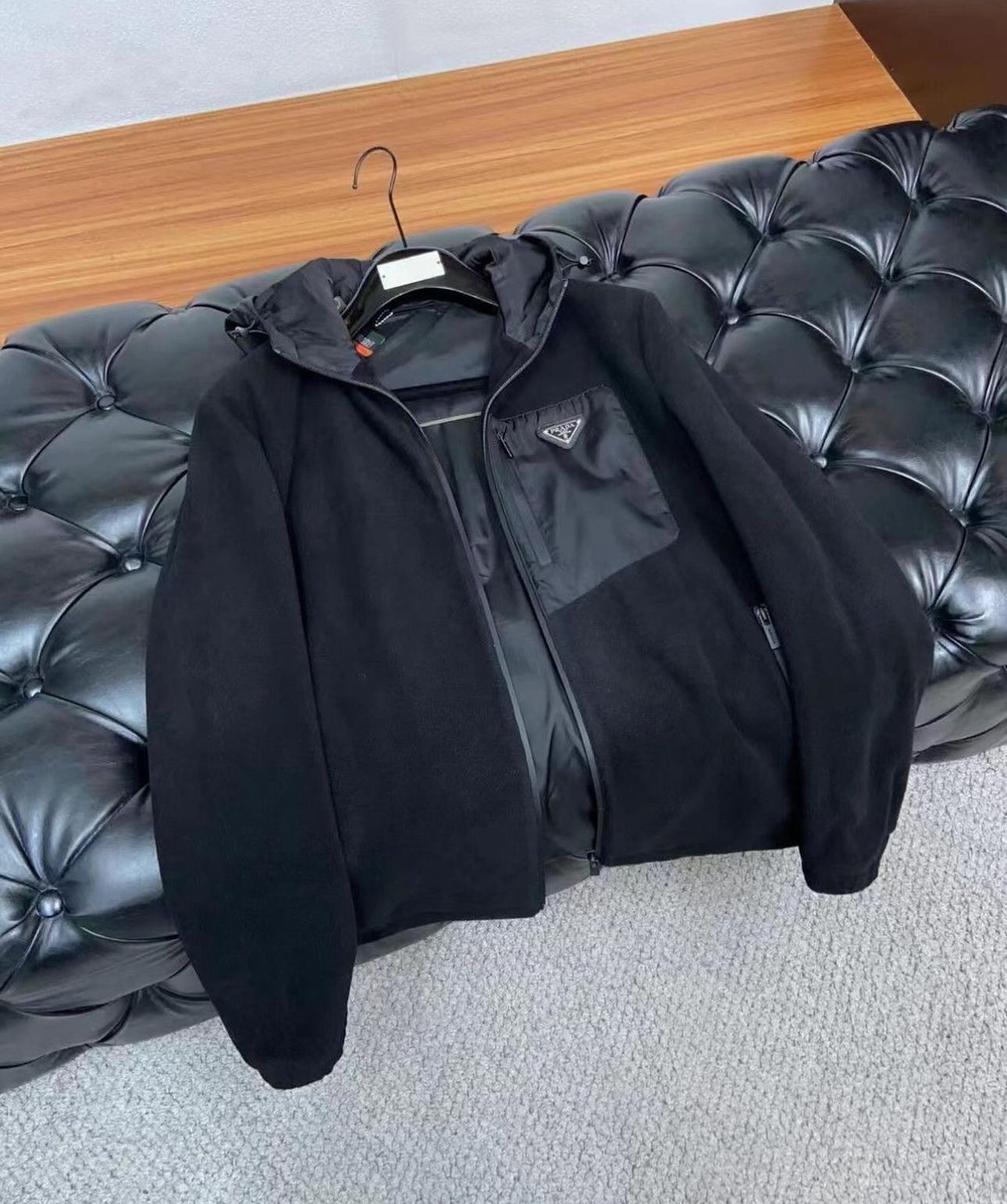 Prada Jacket Puff Black