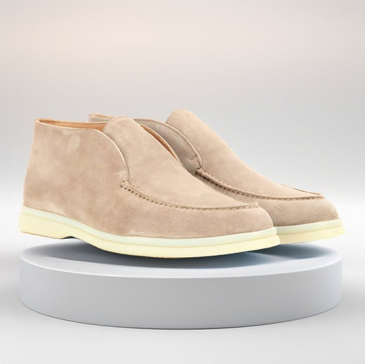 Loro Piana Chukka Shoes High Beige