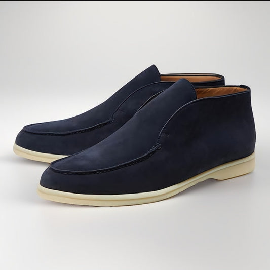 Loro Piana Chukka Shoes High Black