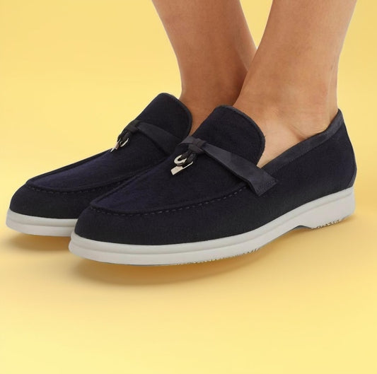 Loro Piana Summer Walk Shoes Black